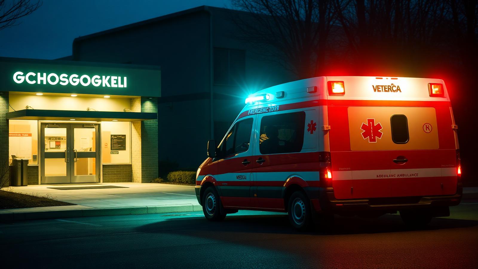 Emergency veterinary ambulance